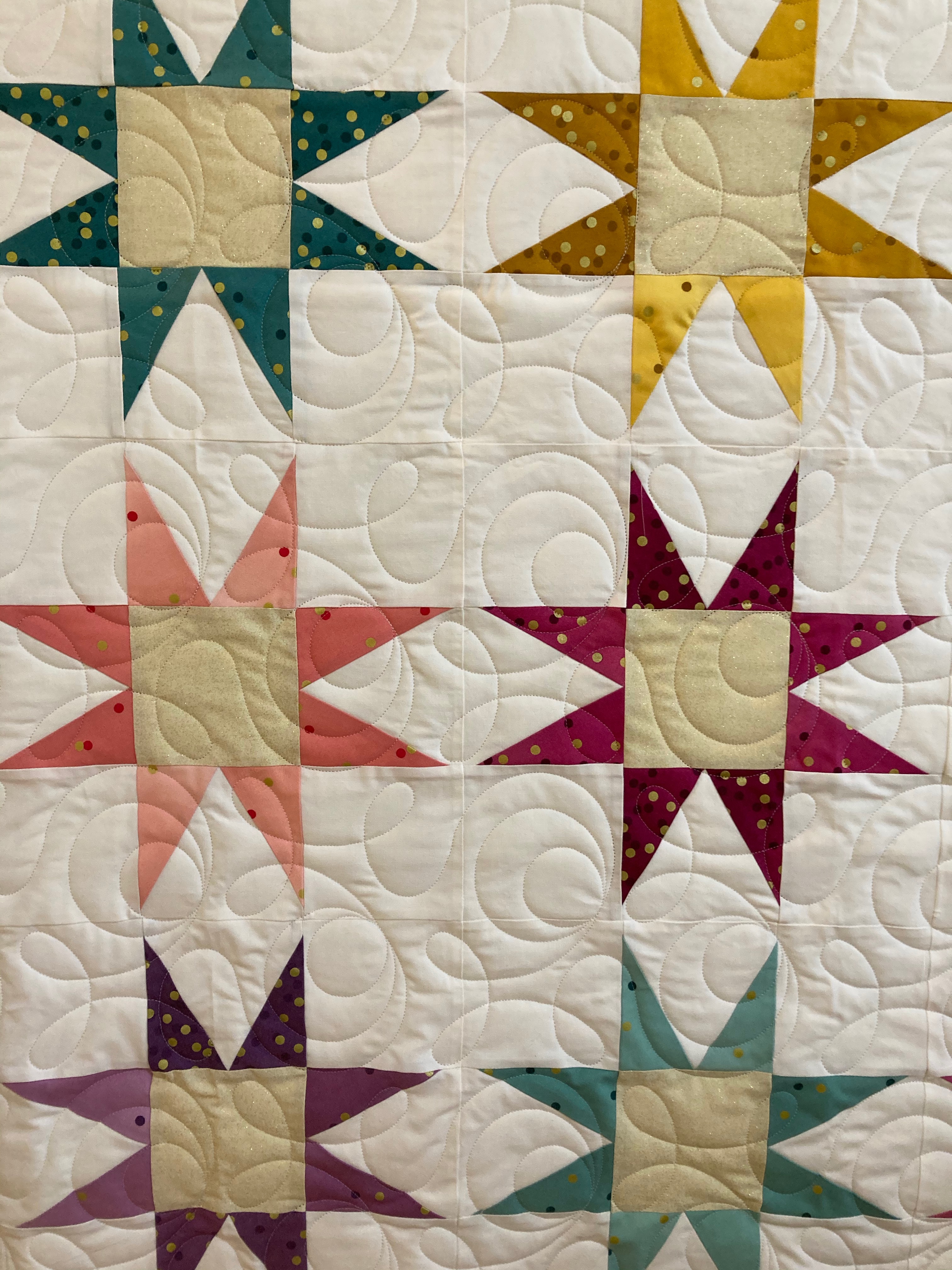 ginger snap longarm quilt pattern